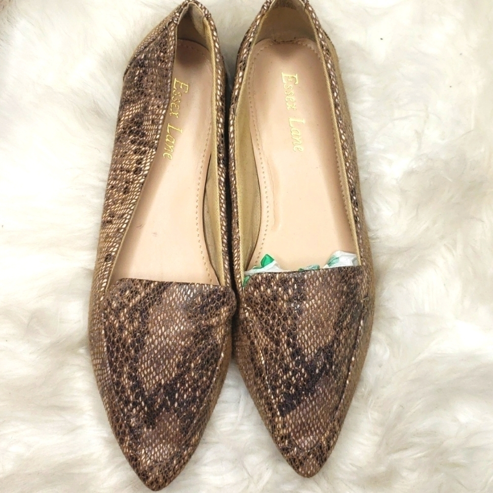 Essex Lane Aleanor Loafer Snake print 6.5 - Picture 4 of 11